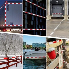 Reflective Tape CONSPICUITY Trailer Safety Warning Sign Auto Truck Red White NEW