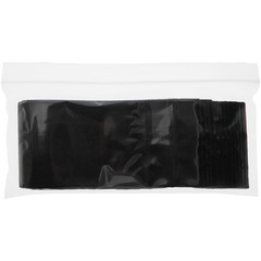 Plymor 2.5″ x 9″, 3 Mil Amber UV Zipper Reclosable Plastic Bags