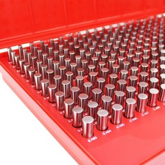 Gauge Set Metal Steel Plug 250 Pc Plus 0.251 – 0.500 Inch M2 Steel Pin Gage Set