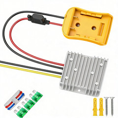 20V to 12V 20A Step Down Converter Adapter Compatible with Dewalt 20V Regulator
