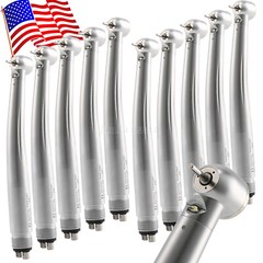 1-10 Yabangbang Dental (LED E-generator) High Speed Handpiece 4/2 Hole NSK Style