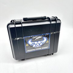 Premium Strong Fishing Magnet With Black Hard Carry Case