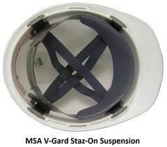 MSA Freedom Series Cap Style Hard Hat StazON Suspension – Stars and Stripes