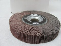 6″ x 1″ x 1″ Inch 120 Grit Bench Pedestal Grinder Premium Unmounted Flap Wheel