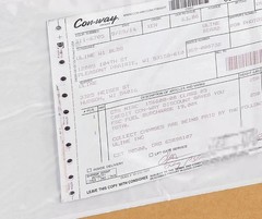 Shipping Label Sleeves Clear Self-Adhesive Packing Slip Pouches Envelope
