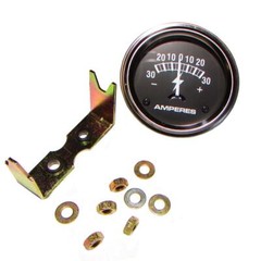 Universal 30 AMP Ammeter Gauge for Various Tractors & Equipment (Fits 2″ Hole)