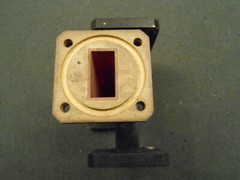 WAVEGUIDE WR75 CROSS GUIDE COUPLER 10.95-11.95, 60 DB COUPLING.
