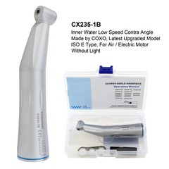 COXO Dental Electric Handpiece Contra Angle 1:1 1:5 45° Surgical Fiber Optic LED