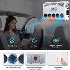 12V 11000BTU Universal Car Hanging Air Conditioner A/C Kit For Car Truck Vehicle