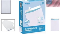 Ultra Strong 9×12 Catalog Envelopes – Security Tint, 100ct