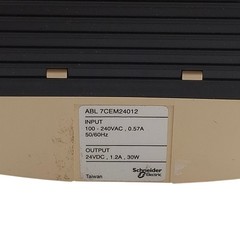 Schneider Electric ABL 7CEM24012 AC-DC Power Supply 100-240V AC In, 24V 1.2A Out