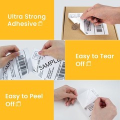 Thermal Labels for 4″ x 6″ Shipping Label Printer 500 Labels/Roll
