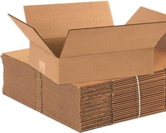 100 9x6x2 Cardboard Shipping Boxes Cartons Packing Moving Mailing Box Storage