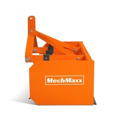 MechMaxx 60″ Tractor Box Blade Scraper Attachment 3 Point Hitch 20HP-50HP, BB60