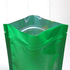 100 Stand Up Foil Resealable Bags w/ Window Various Colors 8.5x14cm (3.3×5.5″)
