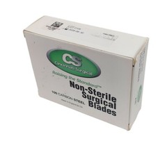 Box of 100 Cincinnati Surgical Size 60 Non-Sterile Blades