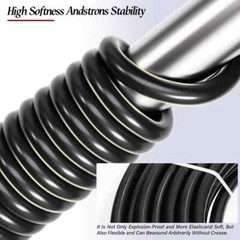Air Line Tubing Kit 1/4” OD 50ft Nylon Hose 1/4” NPT Push to Connect Fittings