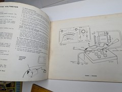 Vtg 1967 Knight KG-375A Universal Auto Analyzer Operator’s Manual Guide Book