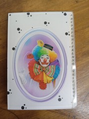 Vintage Clown Address Book 1980s Made in Hong Kong Lisa Frank?