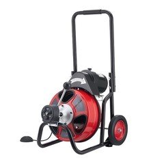 VEVOR Drain Cleaner Machine Electric Drain Auger 100FT x 1/2 In Auto Feed