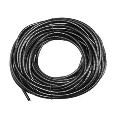 2.8mm Flexible Spiral Tube Cable Wire Wrap Manage Cord 22M Black