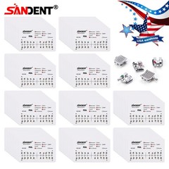 Dental Orthodontics Brackets Brace Standard Roth.022 Hooks 345 Metal 20pcs/pack