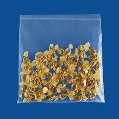 Clear Reclosable Top Seal Zip Lock Baggie Jewelry Plastic Bags 1000 Pieces 2 mil