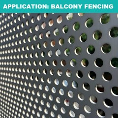 15.8″x7.9″ 304 Stainless Steel Perforated Sheet 0.06″ Hole Metal Mesh Plate