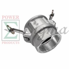 Sigma 2″ IN Aluminum Type D Camlock Groove Hose Fitting Female Coupler x NPT