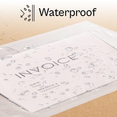 4.5″ x 5.5″ Plain Face No Print Packing List Envelopes Back Load, 1000 Pieces