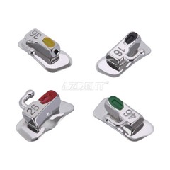 AZDENT Dental Orthodontic Buccal Tubes 1st 2nd Molar Bondable Roth MBT 018 022