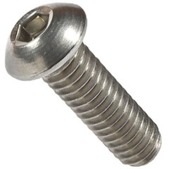 2-56 Button Head Socket Cap Screws Allen Hex Drive Stainless Steel 18-8 Qty 100