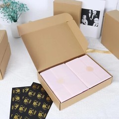 Multiuse Cardboard Box 17 x 15 x 3″ Laptop, Literature Mailers, 5 Per Bundle