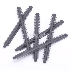 AZDENT Dental Orthodontic Ligature Ties Elastic Rubber Bands /Round Arch wires