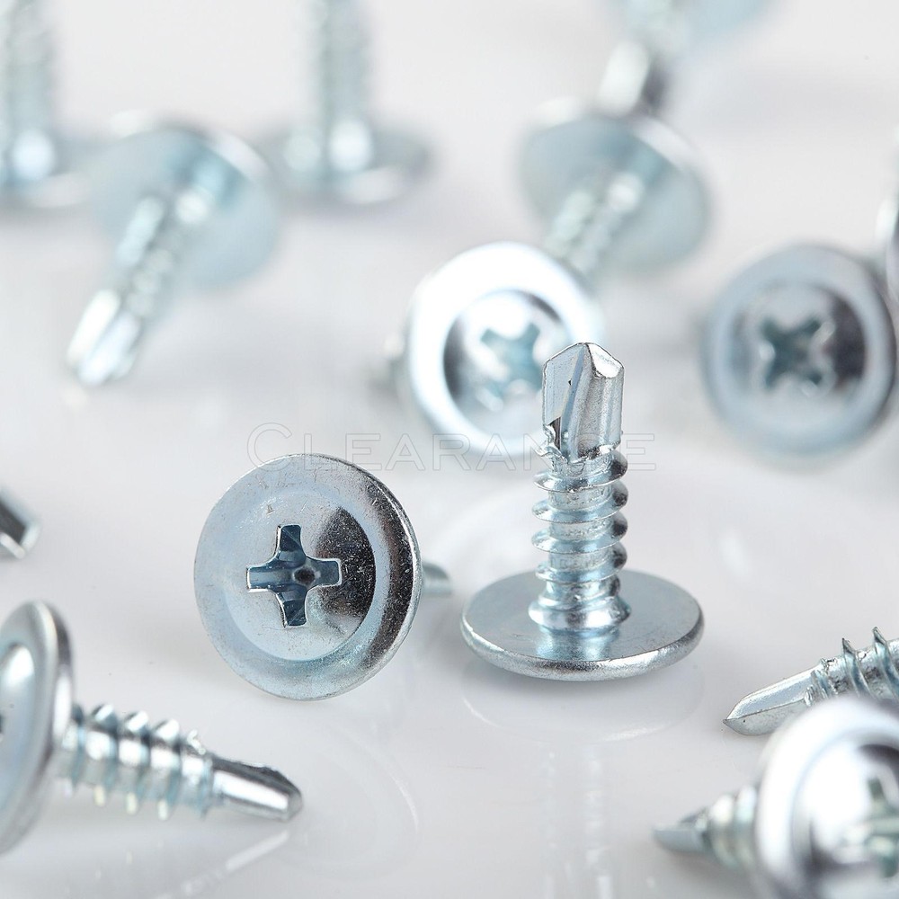 #8 Phillips Truss Head Zinc Sheet Metal Self Tapping Screw 18-8 Steel Plated