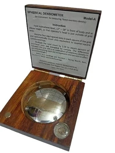 Spherical Crown Densiometer, Forestry Suppliers Spherical Densiometer Convex.