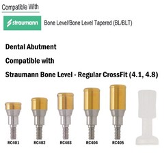 Locator/Healing Abutments for Straumann ITI Bone Level BL/BLT NC/RC Closure Cap