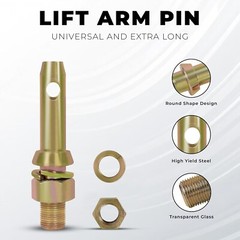 5-1/2″ Cat 1 Hitch Pins | Heavy-Duty Forged 3-Pack for Tractors