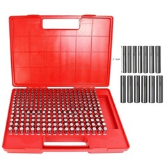 250Pcs Pin Gage M2 0.251 -0.500″ Metal Gage Set Minus Class ZZ Storage Case US