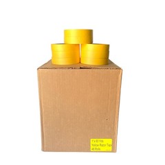 Lot Of 48 Rolls 1″ X 60 Yrds Fine Edge Yellow Painters Masking Tape NOT FOR AUTO