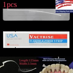 Dental Composite Flexible Fiber Strip Ribbond Ribbon Glass Fiber Splint 125*3.5