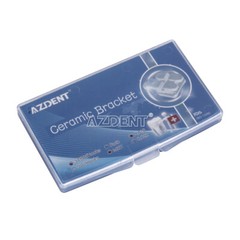 AZDENT Dental Orthodontic Clear Ceramic Brackets Braces Roth /MBT 022 Hook 345