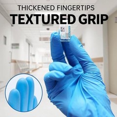 1000PCS Nitrile Disposable Medical Exam Gloves, 5Mil, Protein/Latex/Powder Free
