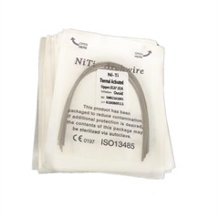 Dental Orthodontic Heat Thermal Activated Niti Rectangular Arch Wires