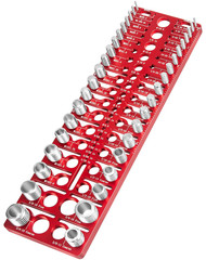 57-Piece Nut and Bolt Thread Checker, Standard & Metric Gauge, Drill & Screw Siz