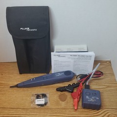 Fluke Networks Pro3000 Tone & Probe Kit with Leads and Carry Case Tested Mint