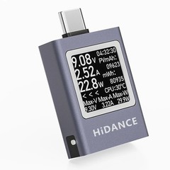 13 in 1 USB C Tester Power Meter 50V 12A Digital Multimeter PD3.1 Type C Detecto