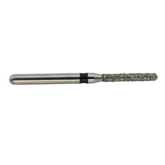 Dental Diamond Bur FG Round End Cylinder 881/012SC Super Coarse Black High Speed