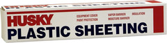 1-Roll of 12’ X 100’ Poly-America 412C Clear 4-Mil Low Density Plastic Sheeting
