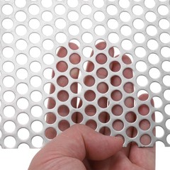 20GA 11.8″x11.8″ Round Hole 304 Stainless Steel Perforated Sheet